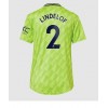 Damen Fußballbekleidung Manchester United Victor Lindelof #2 3rd Trikot 2022-23 Kurzarm